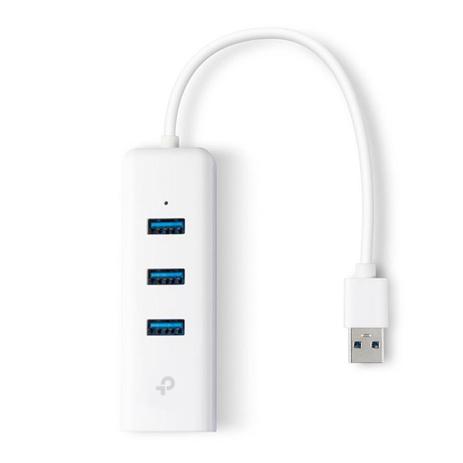 Adaptador Rede Gigabit + Hub 3 Portas Usb 3.0 Tp-link Ue330 Menor preço em Adaptador Rede Gigabit + Hub 3 Portas Usb 3.0 Tp-link Ue330
