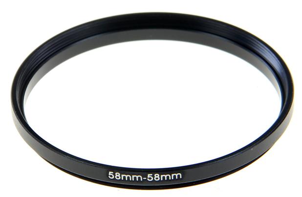 Adaptador Reverso 58-58mm para Lente - Worldview Menor preço em Adaptador Reverso 58-58mm para Lente - Worldview