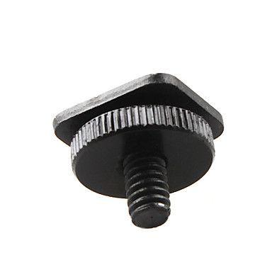 Adaptador Sapata Dlsr Com Parafuso 1/4 em metal - Oem Menor preço em Adaptador Sapata Dlsr Com Parafuso 1/4 em metal - Oem