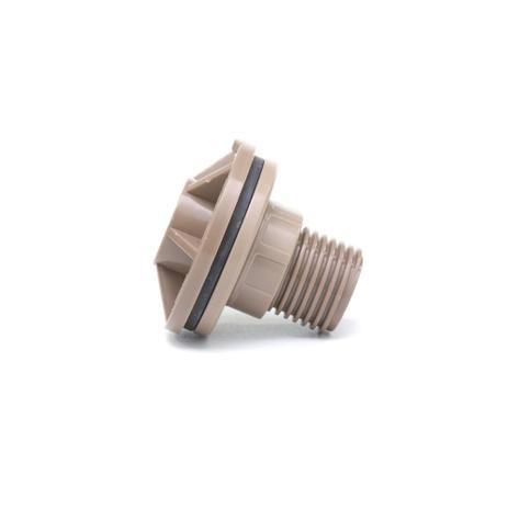 Adaptador Soldável com Flange Anel para Caixa D'Água 20mm Marrom - Tigre Menor preço em Adaptador Soldável com Flange Anel para Caixa D'Água 20mm Marrom - Tigre