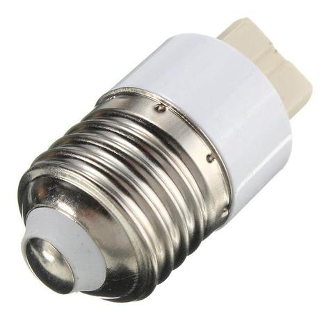 Adaptador Soquete E-27 P/ Lâmpada G9 - Iluminim led Menor preço em Adaptador Soquete E-27 P/ Lâmpada G9 - Iluminim led