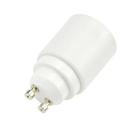 Adaptador Soquete GU10 P/ Lâmpada E27 LED - Iluminim led Menor preço em Adaptador Soquete GU10 P/ Lâmpada E27 LED - Iluminim led