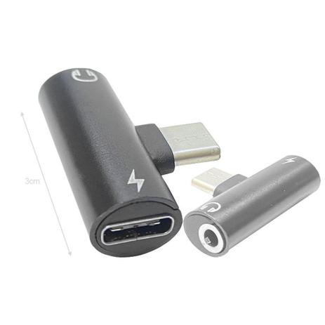Adaptador Tipo C Para Fone De Ouvido E Carregador USB-C - MXT Menor preço em Adaptador Tipo C Para Fone De Ouvido E Carregador USB-C - MXT