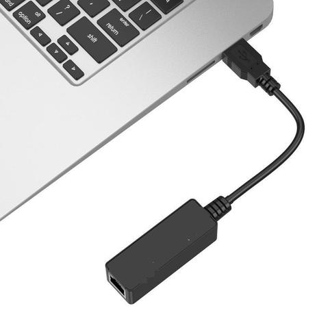 Adaptador Usb 2.0 Lan Placa Rede Externa Rj45 Ethernet 10/100 - Santech Menor preço em Adaptador Usb 2.0 Lan Placa Rede Externa Rj45 Ethernet 10/100 - Santech