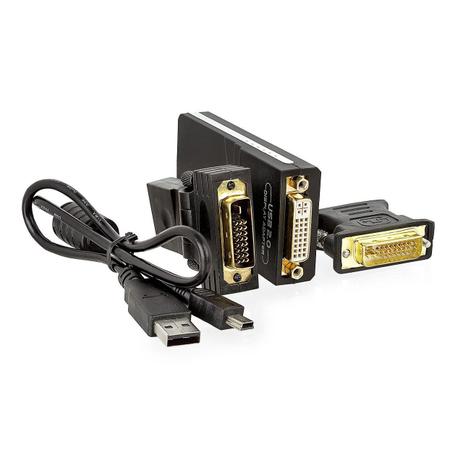 Adaptador USB 2.0 UGA Multi-Display - CIRILO CABOS Menor preço em Adaptador USB 2.0 UGA Multi-Display - CIRILO CABOS