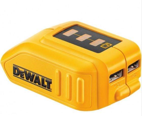 Adaptador Usb Dewalt Para Baterias 12v/20v Powerbank Dcb090 Menor preço em Adaptador Usb Dewalt Para Baterias 12v/20v Powerbank Dcb090
