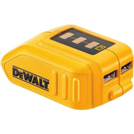 Adaptador USB para bateria 12V/20V DCB090 DeWalt Menor preço em Adaptador USB para bateria 12V/20V DCB090 DeWalt