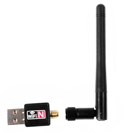 Adaptador USB Wi-Fi Roadstar RS-50 de 150Mbps com Antena - Preto - Tplink Menor preço em Adaptador USB Wi-Fi Roadstar RS-50 de 150Mbps com Antena - Preto - Tplink