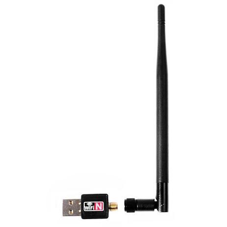 Adaptador USB Wi-Fi Roadstar RS-51 de 300Mbps com Antena - Preto - Tplink Menor preço em Adaptador USB Wi-Fi Roadstar RS-51 de 300Mbps com Antena - Preto - Tplink