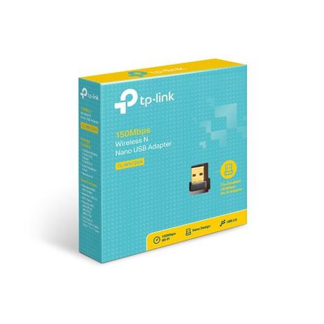 Adaptador Usb Wireless 150mbps Nano Tp-link Tl-wn725n - Tp Link Menor preço em Adaptador Usb Wireless 150mbps Nano Tp-link Tl-wn725n - Tp Link