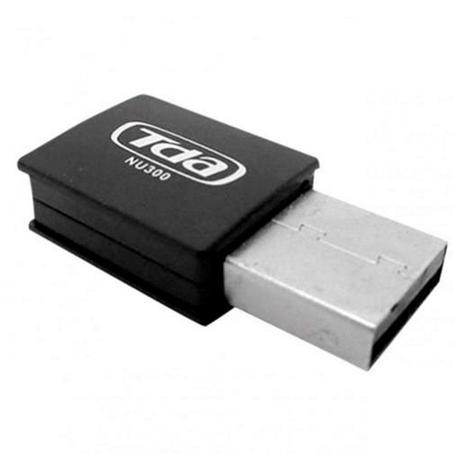 Adaptador Usb Wireless 300Mbps Tda Nano Nu300 Menor preço em Adaptador Usb Wireless 300Mbps Tda Nano Nu300