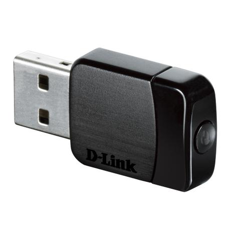 Adaptador Wi-Fi USB D-Link AC600 Mbps Dual-Band - DWA-171 Menor preço em Adaptador Wi-Fi USB D-Link AC600 Mbps Dual-Band - DWA-171