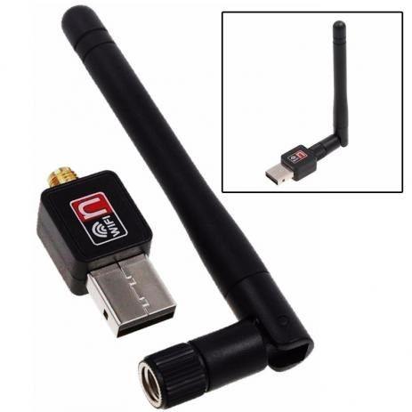 Adaptador wifi 802.1N antena USB 2.0 - Feir Menor preço em Adaptador wifi 802.1N antena USB 2.0 - Feir