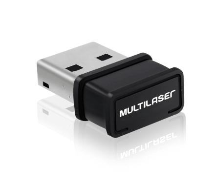 Adaptador Wireless USB Nano 150Mbps Multilaser - RE035 Menor preço em Adaptador Wireless USB Nano 150Mbps Multilaser - RE035