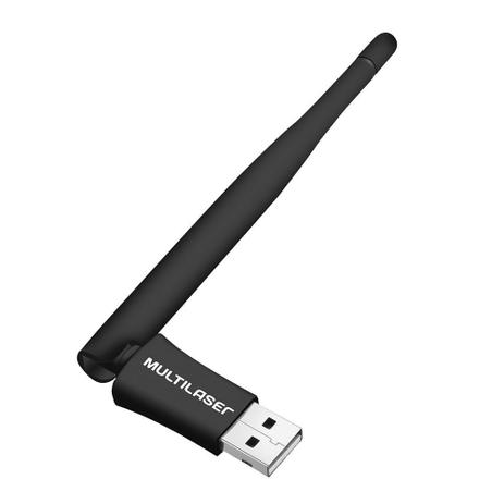 Adaptador Wirelesss Multilaser USB Antena 4,2DBI 150 MB RE034 Menor preço em Adaptador Wirelesss Multilaser USB Antena 4,2DBI 150 MB RE034