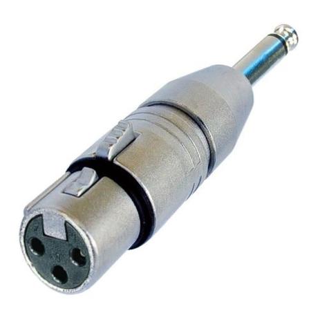 Adaptador Xlr femea/P10 macho NA2FP - Neutrik Menor preço em Adaptador Xlr femea/P10 macho NA2FP - Neutrik