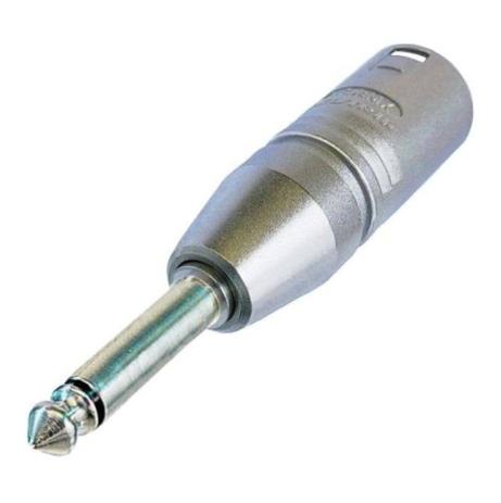 Adaptador Xlr Macho/P10 macho NA2MP - Neutrik Menor preço em Adaptador Xlr Macho/P10 macho NA2MP - Neutrik