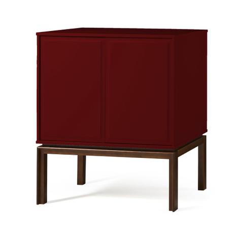 Adega 2 Portas e 1 Gaveta Quartzo 801 Cacau/Bordo - Máxima móveis é boa?