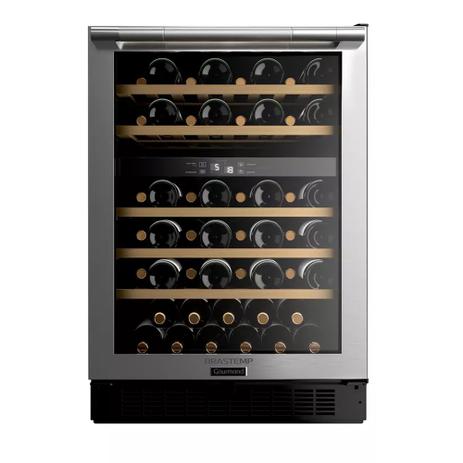 Adega Climatizada Brastemp Gourmand Dual Zone 51 Garrafas 110V BZB51AEANA Menor preço em Adega Climatizada Brastemp Gourmand Dual Zone 51 Garrafas 110V BZB51AEANA