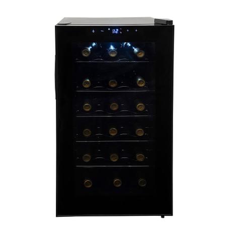 Adega Climatizada Cannes 18 Garrafas Suggar AD1822PT - 220v Menor preço em Adega Climatizada Cannes 18 Garrafas Suggar AD1822PT - 220v