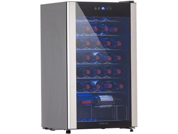 Adega Climatizada Easy Cooler 34 Garrafas HS-125WE - com Compressor Painel Touch