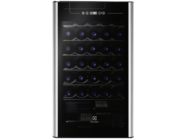 Adega Climatizada Electrolux 34 Garrafas ACS34 - com Compressor Painel Touch Menor preço em Adega Climatizada Electrolux 34 Garrafas ACS34 - com Compressor Painel Touch