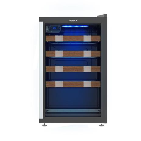 Adega Climatizada Para Vinhos Venax Piubella Cave 100L 127V Preto Menor preço em Adega Climatizada Para Vinhos Venax Piubella Cave 100L 127V Preto