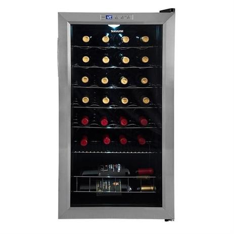 Adega Climatizada Toulouse Inox Para 29 Garrafas Suggar Menor preço em Adega Climatizada Toulouse Inox Para 29 Garrafas Suggar