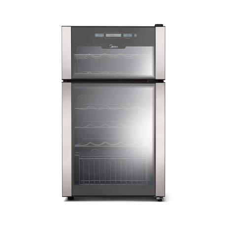 Adega Compressor Climatizada Midea Liva 29 Garrafas 220v WBA292 Menor preço em Adega Compressor Climatizada Midea Liva 29 Garrafas 220v WBA292
