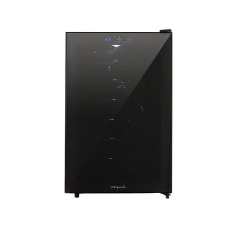 Adega de Vinho 28 Garrafas Termoelétrica JC-65g 127V Easy Cooler Preta Menor preço em Adega de Vinho 28 Garrafas Termoelétrica JC-65g 127V Easy Cooler Preta