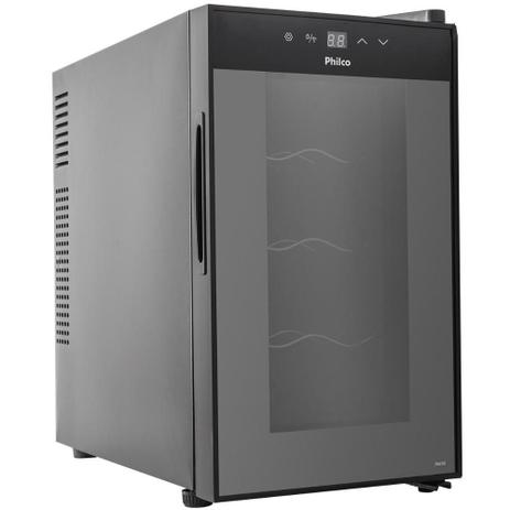 Adega de Vinhos PAD8 Philco 8 garrafas Preto 110V Menor preço em Adega de Vinhos PAD8 Philco 8 garrafas Preto 110V