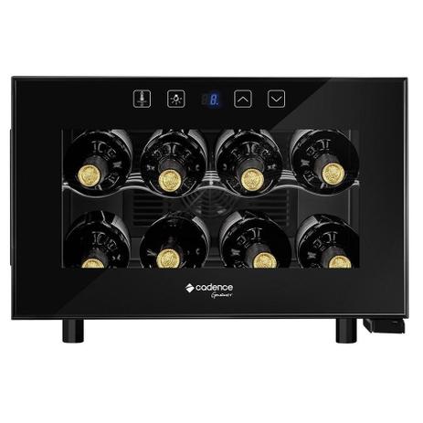 Adega Gourmet Touch 8 Garrafas Cadence Preto Bivolt ADE081 é boa?