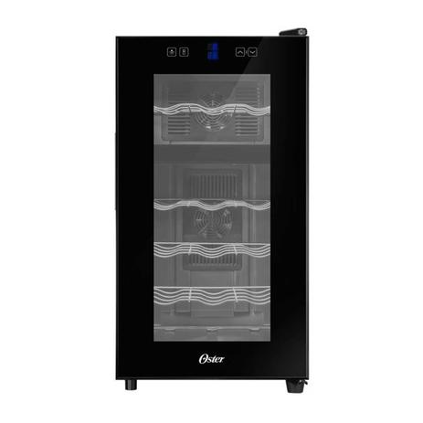 Adega Oster 18 Garrafas Dual Zone Touch Control Bivolt OADE180 Menor preço em Adega Oster 18 Garrafas Dual Zone Touch Control Bivolt OADE180