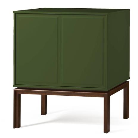 Adega Quartzo 2 Portas Cor Cacau Com Verde Escuro - 29133 - Sun house é boa?