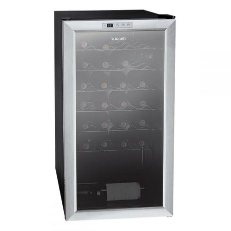 Adega Suggar Toulouse 29 Garrafas Preta E Inox 220v Ad2722ix Menor preço em Adega Suggar Toulouse 29 Garrafas Preta E Inox 220v Ad2722ix