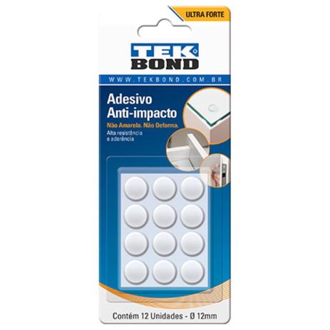 Adesivo Anti-Impacto 12MM com 12 unidades Tek Bond - Tekbond Menor preço em Adesivo Anti-Impacto 12MM com 12 unidades Tek Bond - Tekbond