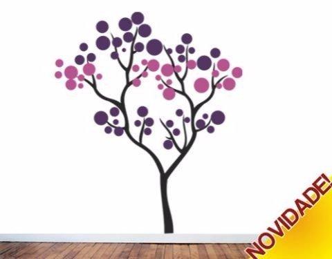 Adesivo Árvore Tons De Roxo - Clickfik é boa?