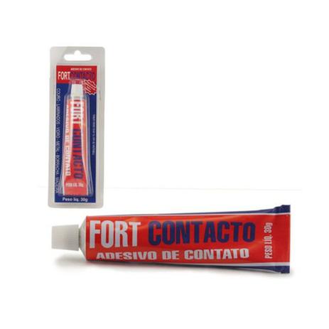 Adesivo Cola de contato Couro Laminados Vidro Metal Borracha Madeira Fort Contacto 30g é boa?