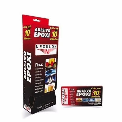 Adesivo Cola Epoxi 10 Minuto 22g Neoklon Menor preço em Adesivo Cola Epoxi 10 Minuto 22g Neoklon