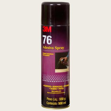 Adesivo Cola Spray 76 3M 300g - Tacolado Menor preço em Adesivo Cola Spray 76 3M 300g - Tacolado