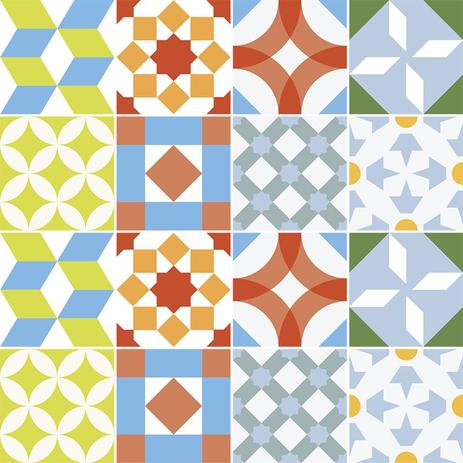 Adesivo de Azulejo - Ladrilho Hidráulico - 345Azpe - Allodi é ruim? Adesivo de Azulejo - Ladrilho Hidráulico - 345Azpe - Allodi é boa?