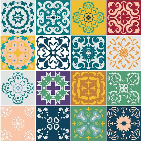 Adesivo de Azulejo - Ladrilho Hidráulico - 351Azpe - Allodi é boa?