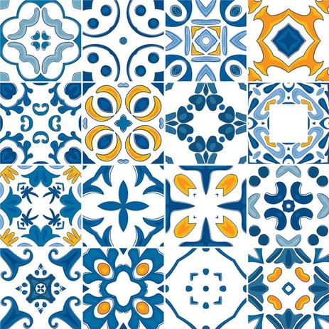 Adesivo de Azulejo - Ladrilho Hidráulico - 377Azpe - Allodi é boa?