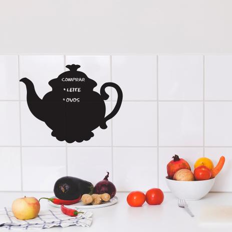 Adesivo de Parede Lousa Para Cozinha Bule - Quartinhos é ruim? Adesivo de Parede Lousa Para Cozinha Bule - Quartinhos é boa?