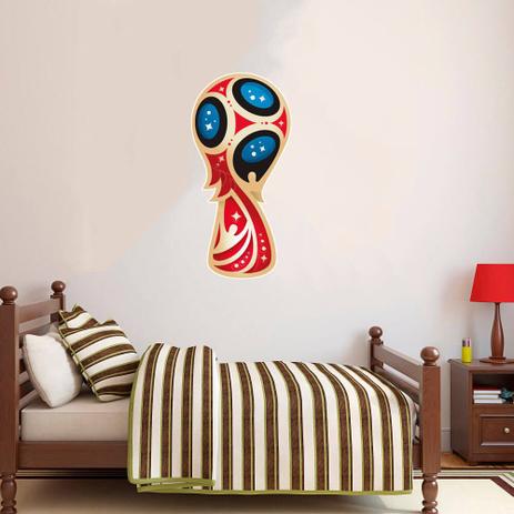Adesivo de Parede Taça da Copa do Mundo 2018 - Kanto store Menor preço em Adesivo de Parede Taça da Copa do Mundo 2018 - Kanto store