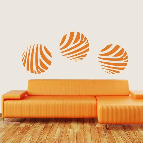 Adesivo Decorativo Abstrato 0,36x1,20m - Viniko é boa?