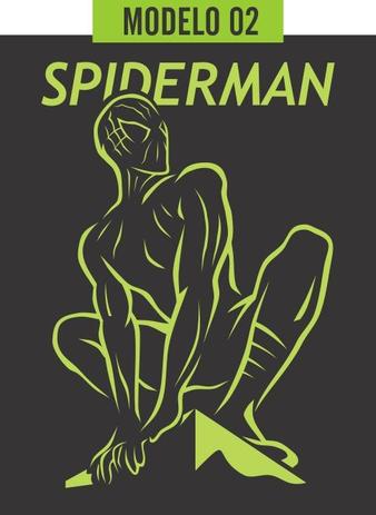 Adesivo Decorativo Brilha No Escuro - Spider Man - Modelo 2 - Micro oficina Menor preço em Adesivo Decorativo Brilha No Escuro - Spider Man - Modelo 2 - Micro oficina