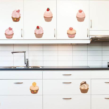 Adesivo Decorativo de Cozinha - Cupcakes - 203czm - Allodi é boa?