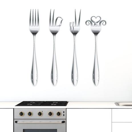 Adesivo Decorativo de Cozinha - Garfos - 212czg - Allodi é ruim? Adesivo Decorativo de Cozinha - Garfos - 212czg - Allodi é boa?
