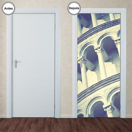 Adesivo Decorativo de Porta - Torre de Pisa - 270pt - Allodi é boa?